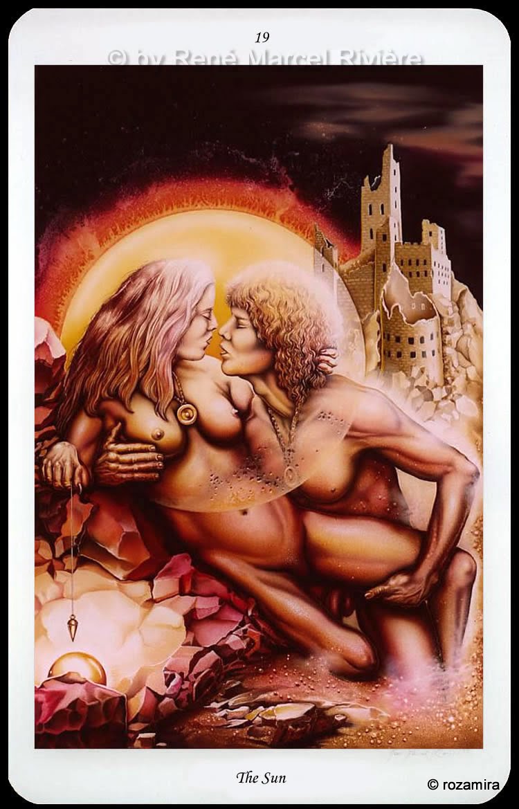 Erotischen Tarot René Marcel